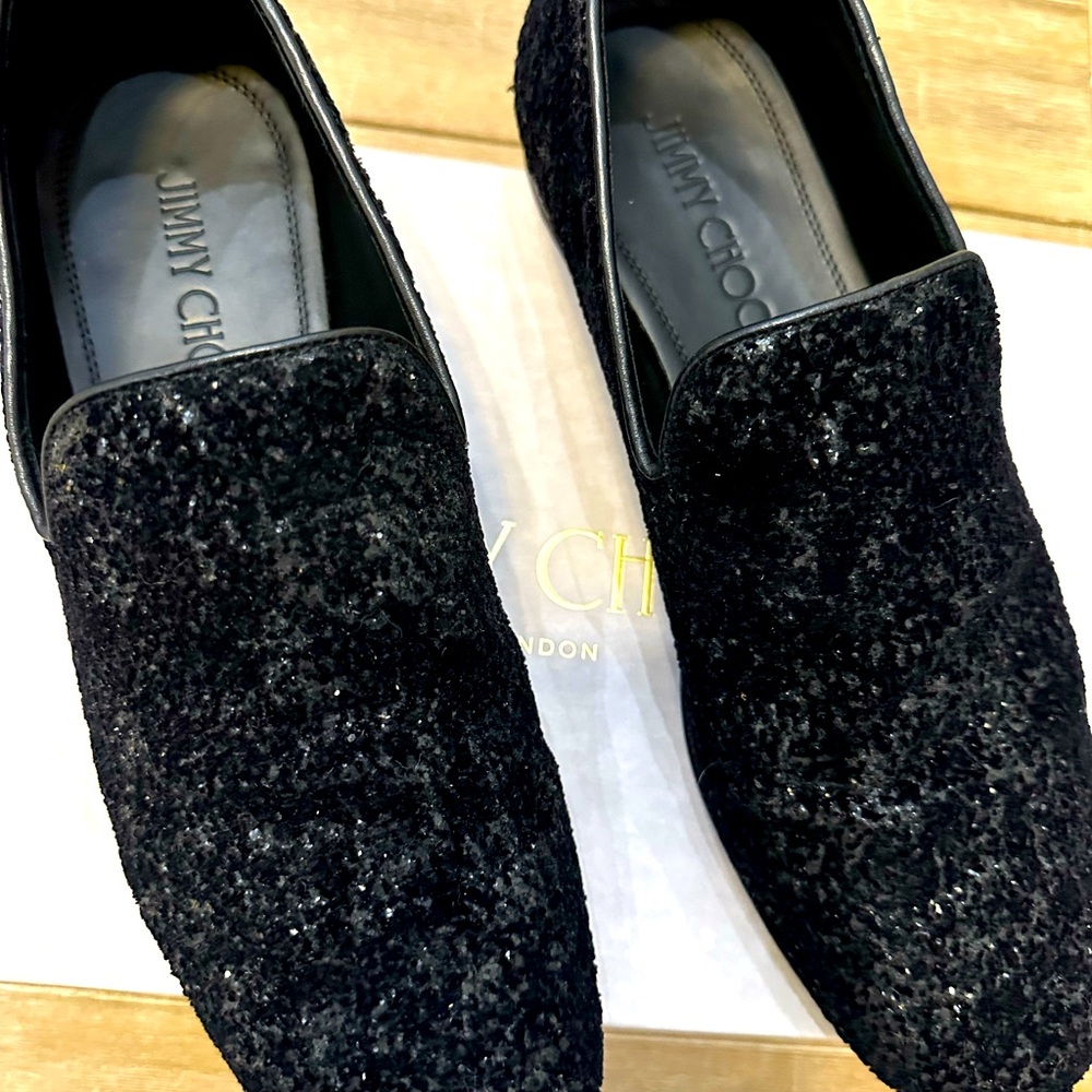 Men’s Jimmy Choo sparkly slip on